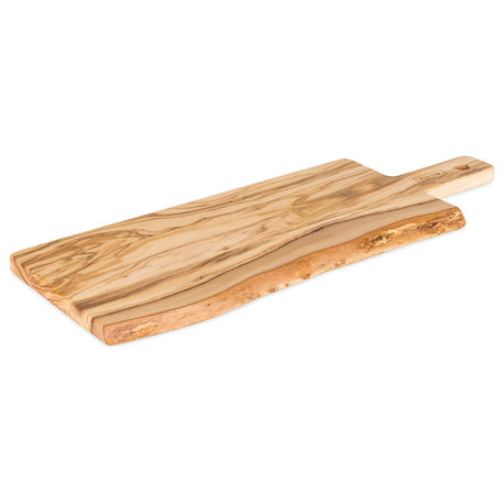 Viking Olive Wood Serving Paddle Board, 22.5"x8.5"x1.25"