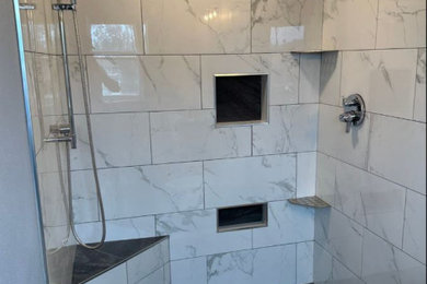 Charlie and Leah remodel bathroom