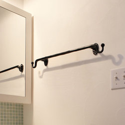 アンティーク金物　タオルバー(大) - タオルハンガー