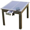 Savana Solar Power Patio Table with Portable Charging
