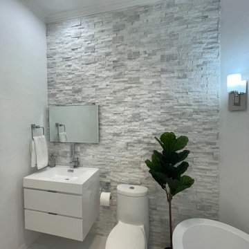 Modern Bathroom Makeover in Dallas