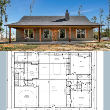 RP-10002 Radcliffe Barndominium House Plans