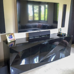 Mumbai Residence - Media Cabinets