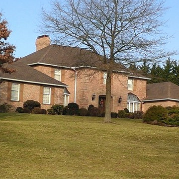 GAF Timberline Shingles & Copper Chimney Flashing