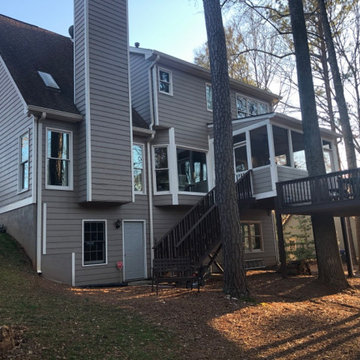 Window replacement and rot repairTr