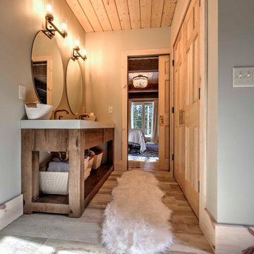 Primary Bath with Copper Tub - West Dover, VT