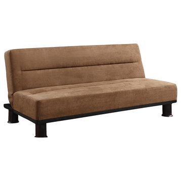 Capes Convertible Sofa, Microfiber Brown