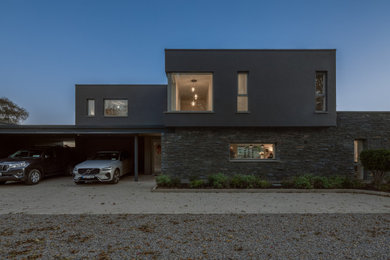 Photo of a contemporary house exterior in Cork.