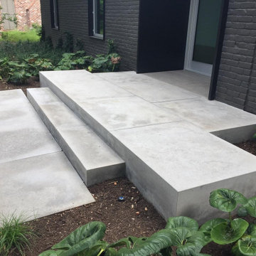 Charcoal Lueders Limestone Steps