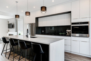 Kitchen - modern kitchen idea in Other