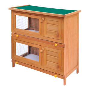 vidaxl rabbit hutch