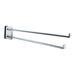 Secret Bath, Double swivel towel bar. Chloe collection - Towel Bars