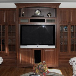 wall unit in thermofoil - Entertainment Centers And Tv Stands