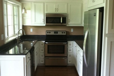 Elegant kitchen photo in Other