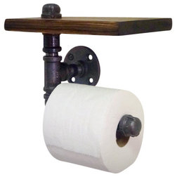Industrial Toilet Paper Holders by Industrial Home Bazaar