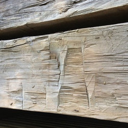 Antique Hand Hewn Beams - Molding And Trim