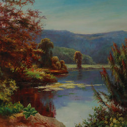 River View II - Paintings