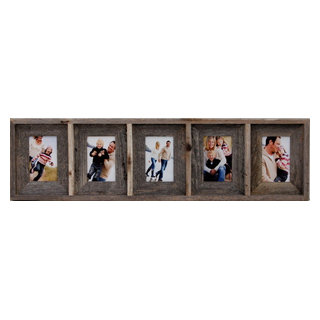 Barnyard Designs 4x6 Collage Picture Frames, 5 Photo Openings for