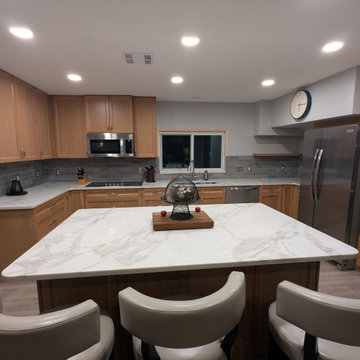 A Grand Kitchen Expansion with Timeless Finishes