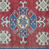 Oriental Rug Tribal Kazak Runner, Hand-Knotted 100% Wool Rug