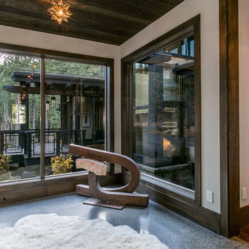 Art Placement in M25 Custom Home - Tahoe