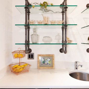 Modern Farmhouse - Kitchen Shelves