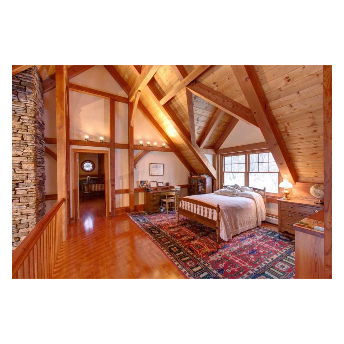 Cooperstown, NY Mountain View Timberpeg