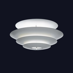 Louis Poulsen - Louis Poulsen Oslo Round Ceiling/Wall Lamp - Flush-mount Ceiling Lighting