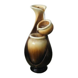 3-Bottle Tabletop Fountain - Indoor Fountains