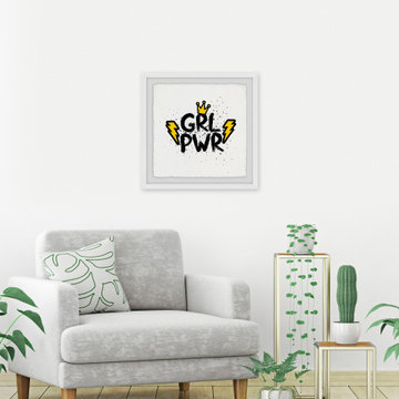 "Girl Power III" Framed Painting Print