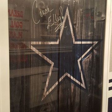 Custom Cowboy Themed Woman Cave