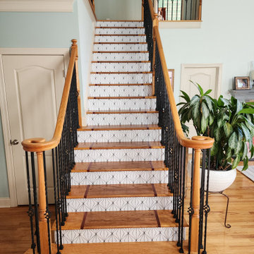 Smyrna carpeted stair conversion
