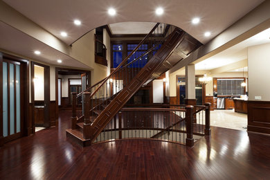 Staircase - traditional staircase idea in Edmonton