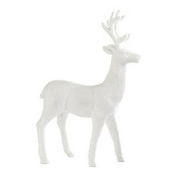 Dusted With Snow Reindeer - New - Holiday Accents And Figurines