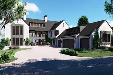 Inspiration for a modern exterior home remodel