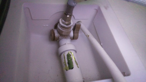 hooking up ro system to fridge