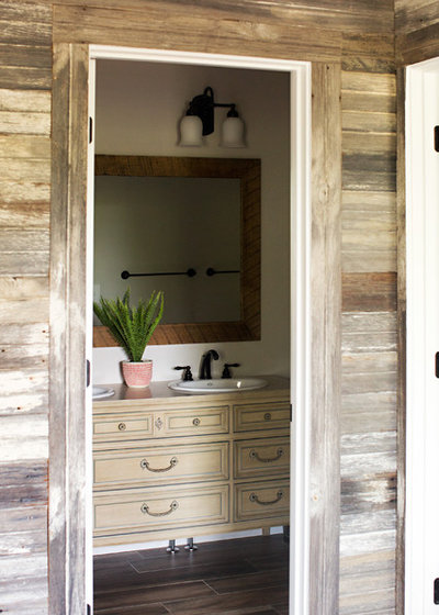 Farmhouse Bathroom by Parisi Images
