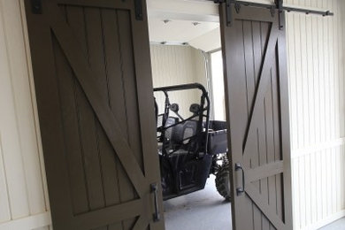 Inspiration for a country shed remodel in Jackson