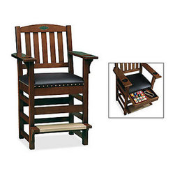 Brunswick Player's Chair - Armchairs And Accent Chairs