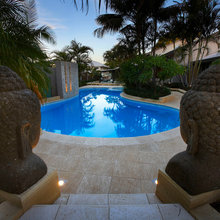 bali courtyard