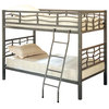Coaster Bunks Twin Bunk Bed With Ladder