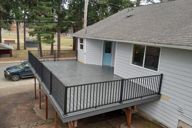 Trex Decking in Clam Shell