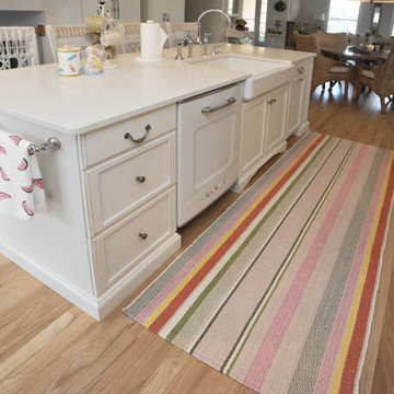 Light Country French Kitchen with Vintage Elements
