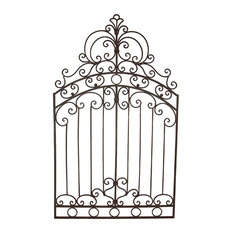 Iron Gate Wall Decor traditional metal wall art | houzz Iron Gate Wall Decor traditional metal wall art | houzz