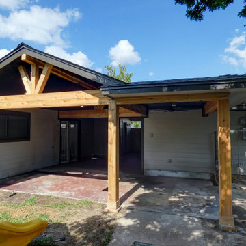 Massive Patio cover and Re-side