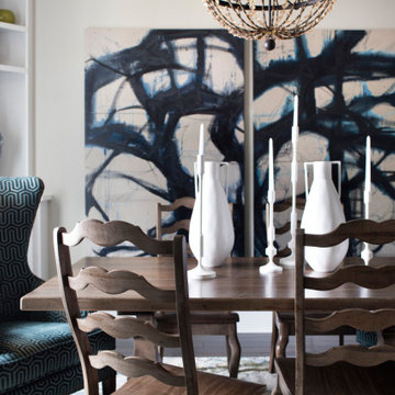 Dramatic Dining Room