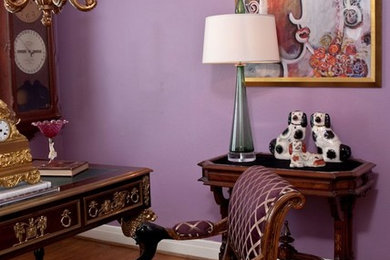 Eclectic home office photo in Dallas