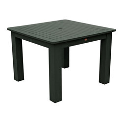 Highwood - Square Dining Table - AD-DTB44, Charleston Green - Outdoor Dining Tables