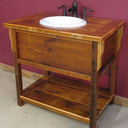 Reclaimed Barn Wood Bathroom - Bathroom Vanities And Sink Consoles