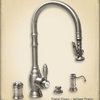 Waterstone Pulldown Kitchen Faucet With Soap Dispenser